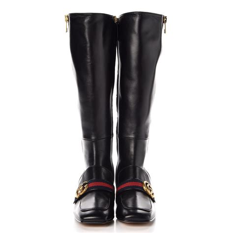 gucci nappa charlotte boots